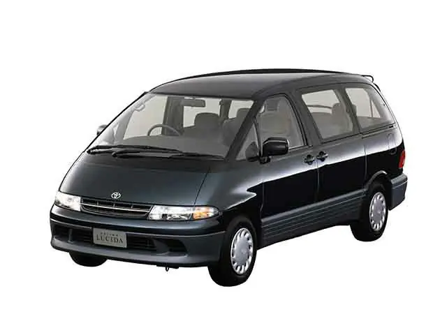Toyota Estima Lucida (TCR10G, TCR11G, TCR20G, TCR21G, CXR10G, CXR11G, CXR20G, CXR21G) 1 поколение, рестайлинг, минивэн (01.1995 - 07.1996)